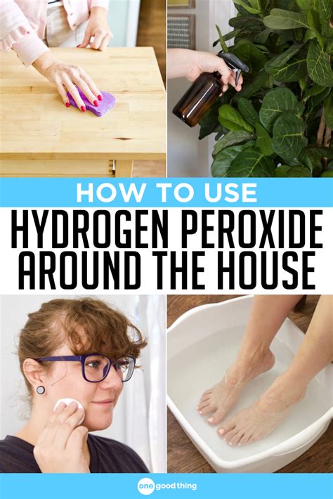 How To Use Hydrogen Peroxide Around The House