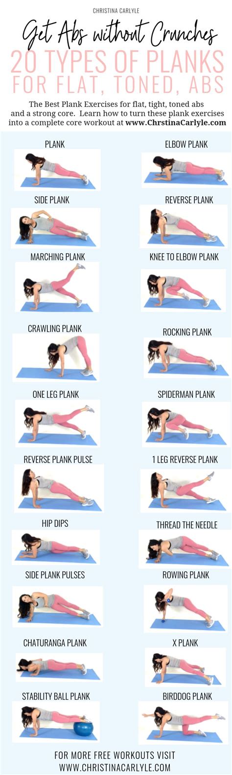 20 Of The Best Planks Exercises For Abs Plank Benefits Plank