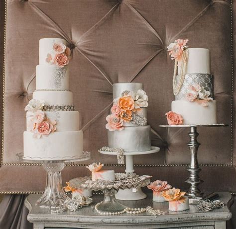 Glamorous Wedding Cakes Belle The Magazine The Wedding Blog For The