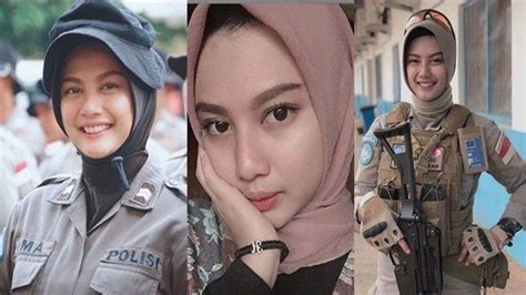 Profil Briptu Ima Polwan Cantik Utusan Indonesia Yang Bertugas Di