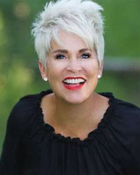 Short Gray Hairstyles For Older Women Over 50 Gray Hair Colors 2018