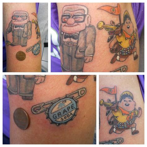Tattoo charlie s prp 17 photos tattoo 7640 dixie hwy. Disneys Up tattoo by Eric - Tattoo Charlie's Preston Hwy ...