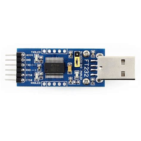 buy ft232 usb uart board mini ft232r ft232rl to rs232 ttl serial converter module kit online