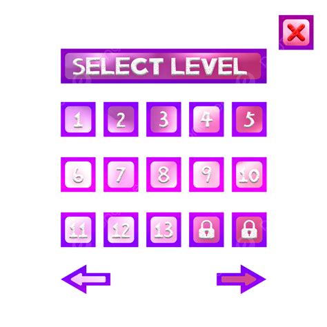 Select Game Level Ui Button Design Evel Design For Game Creative