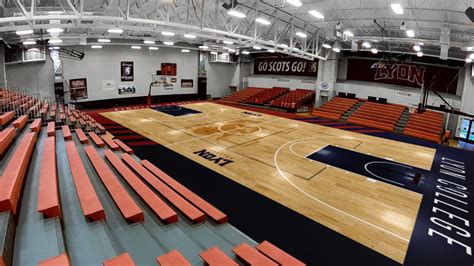 Lyon Athletics To Feature New Court Design At Becknell Gymnasium