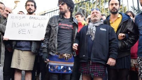 Turkish Men Wear Skirts To Protest Sexual Assaults On Women News Telesur English