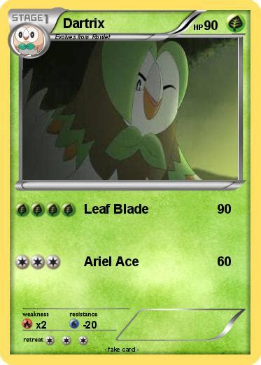 Pokémon Dartrix 10 10 Leaf Blade My Pokemon Card