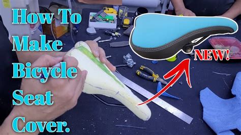 Making Bicycle Seat Cover Youtube