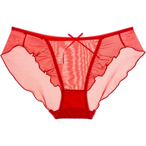 buy women s sexy lingerie cheeky underwear panties sex mesh briefs with bow