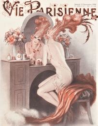 WOW Vintage Art Deco Cabaret Sexy Semi Nude Print YoshaGraphics