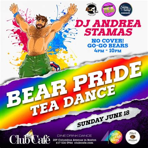 Bear Pride Tea Dance Club Café