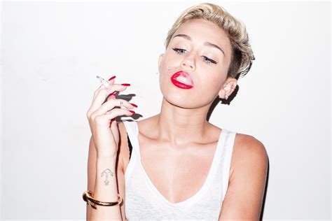 Miley Cyrus Photoshoot By Terry Richardson Celebmafia