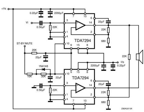 Tda Amplifier Circuit Diagram