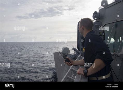 Sulu Sea Feb 20 2017 Lt Jg Bryan Pawelek Gunnery Officer