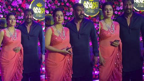 Bollywoods Best Couple Kajol And Ajay Devgan Looking Fabulous Anand