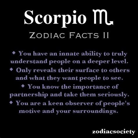 You May Want To Read This Scorpio Traits And Characteristics