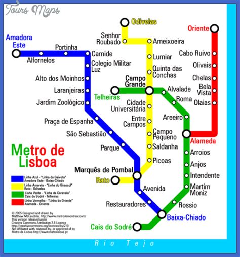 Portugal Metro Map