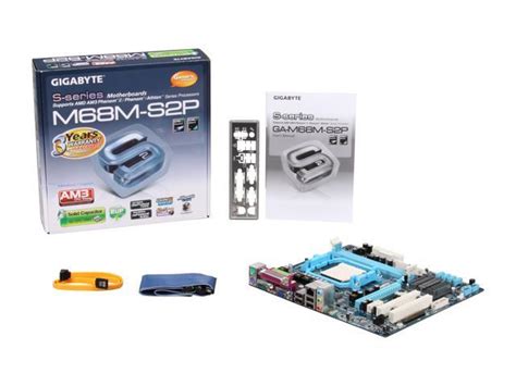 Gigabyte Ga M68m S2p Am3am2am2 Micro Atx Amd Motherboard