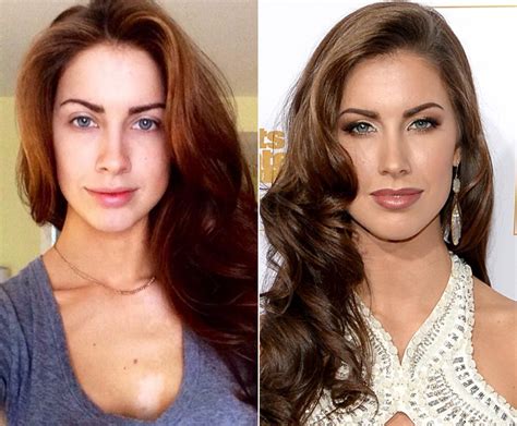 Stars Go Makeup Free Without Makeup Katherine Webb Hair Beauty