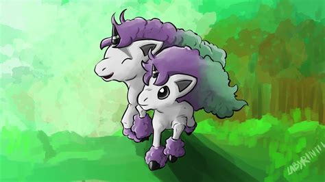 Galarian Ponyta Pokemon Sword And Shield Speed Drawing Youtube