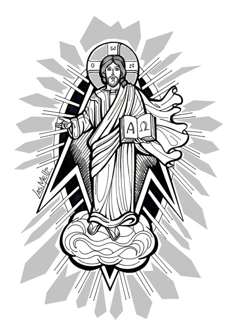 Icono Cristo Rey Del Universo Educacion Religiosa