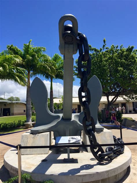 USS Arizona Anchor at Pearl Harbor, Honolulu, Hawaii | Uss arizona