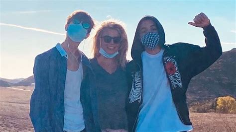 watch access hollywood interview britney spears gets emotional over sons sean preston and jayden