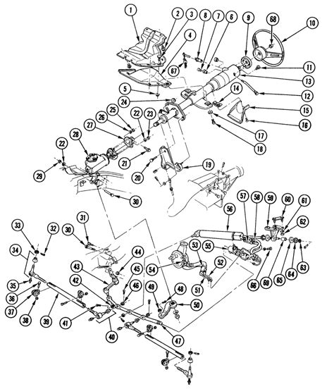 1994 Chevy Silverado Steering Column Diagram