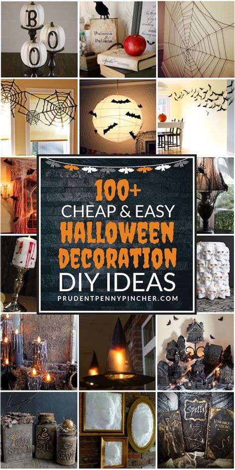 100 Cheap And Easy Diy Halloween Decorations Easy Diy Halloween