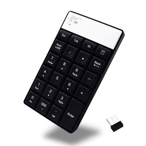 Sr Wireless Numeric Keypad Nano Usb Mini Numpad Number Pad Keyboard For