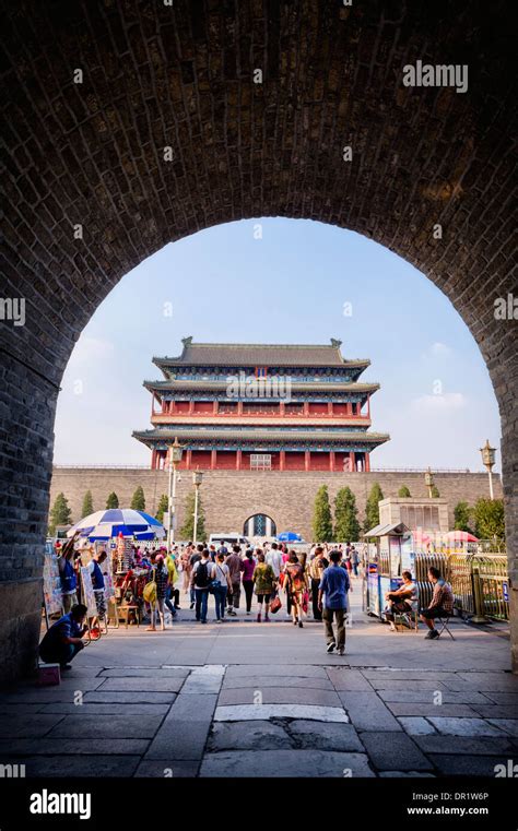 Qianmen Gatehouse Hi Res Stock Photography And Images Alamy