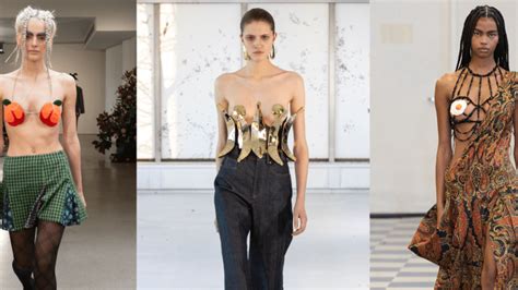 Nipple Forward Looks Are Trending At New York Fashion Week Fashionista