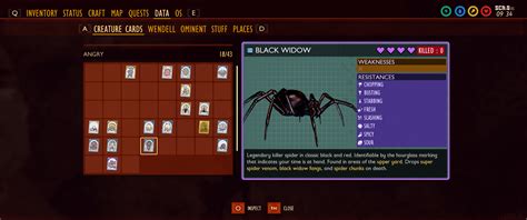 Black Widow Grounded Database Gamer Guides