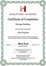 Free Online Courses With Certificate Of Completion Photos