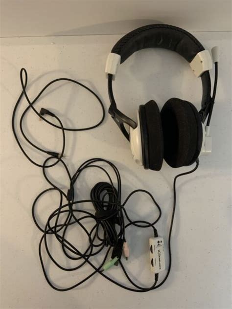 Turtle Beach Ear Force X11 Black White Headband Headsets For Multi