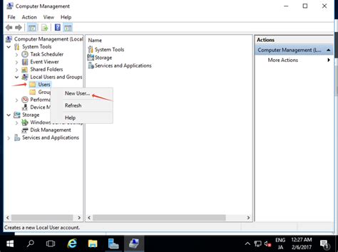 How To Add User On Windows Server 2016 Standard