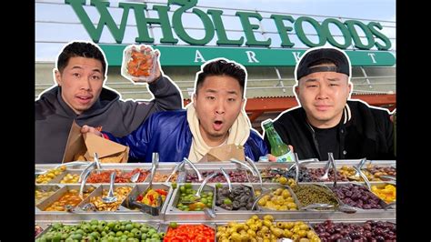 The Best Food From The Whole Foods Hot Bar Fung Bros Youtube