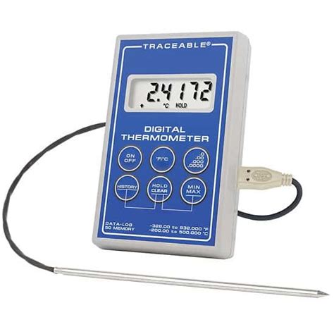 Digi Sense Traceable Single Input Rtd Thermometers With Calibration