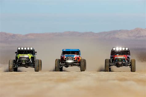 Ford Shows Off Bronco Ultra4 4400 Unlimited Class Desert Racing Trucks