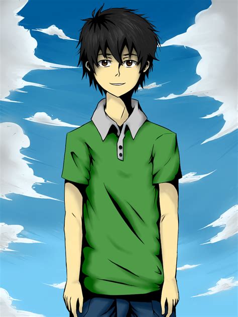 There's a probably a few more. Happy Anime Guy (Colored) by AznSketch42 on DeviantArt
