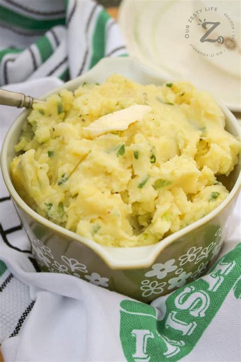 Champ Is An Easy Irish Potato Recipe Of Mashed Potatoes Flavored With