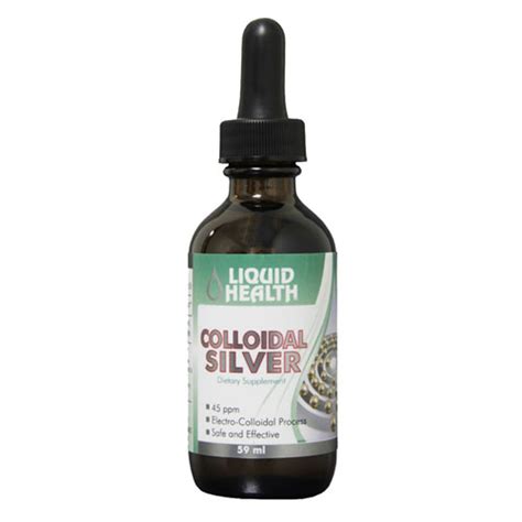 Liquid Health Colloidal Silver Dietary Supplement 2 Oz