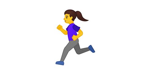 🏃‍♀️ Woman Running Emoji