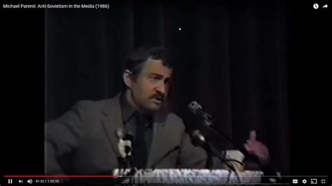 Michael Parenti Anti Sovietism In The Media 1986 Meli Live