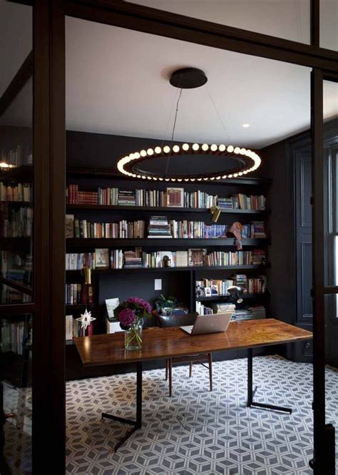 28 Dreamy Home Offices With Libraries For Creative Inspiration Deco