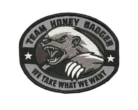 Naszywka Mil Spec Monkey Honey Badger Swat Sklep Militarypl