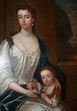 Circle of Sir Godfrey Kneller-Duchess of Buckingham and Marquis of ...
