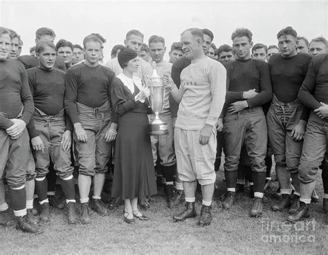 Mrs Knute Rockne At Captain Cup Photograph By Bettmann Pixels