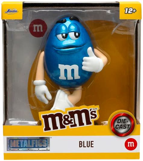 Mandms Blue Mandm Metalfigs 4 Die Cast Figure By Jada Toys Popcultcha