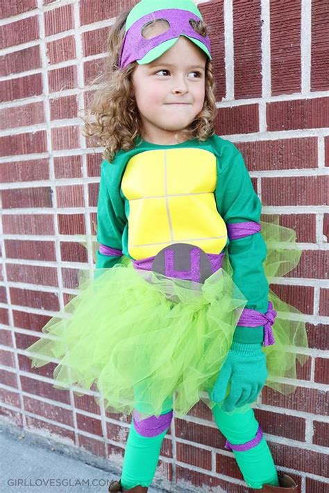 Diy Children Clothes Diy No Sew Ninja Turtle Costume For Girls